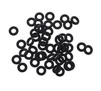 Osmond 50 Pcs Flexible Nitrile Rubber O Rings Washers Grommets 4mm x 9mm x 2.5mm