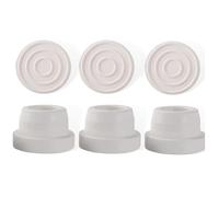 Osmond 6Pcs Rubber Pool Ladder Bumpers Fit 1.90in Inner Diameter Ladder Tubing Inground Pool Ladder Plug Swimming Easy to Use