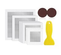 Osmond 8 PCS 2/4/6/8 Inch Aluminum Fiber Mesh Spackle Drywall Reapair Patch Kit,Quick and Easy to Fix Wall Hole