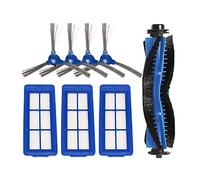 Osmond 8 Pieces/Set Brush Filter Accessories Replacement for 15 Max 30 Max Vacuum Cleaner Side Brush X4 Filters 3 Brush Principalex1