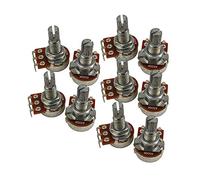 Osmond A500K Small Size Guitar Potentiometers for Guitar Bass Parts (Pack of 10)