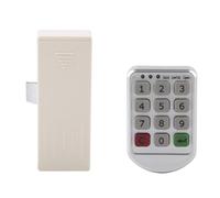 Osmond ABS Plastic Panel Digital Electronic Intelligent Password Keypad Number Cabinet Door Lock Digital Cabinet Door Lock