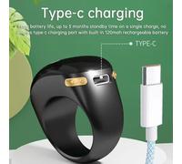 Osmond Adjustable OLED Screen Type C Rechargeable Ring Type Portable Ball Finger Counter Mini Counter with Battery Display Pink