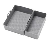 Osmond Air Fryer Tray Air Fryer Liner Basket Reusable Oven Baking Tray Non-Stick Pizza Baking Tray B