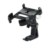 Osmond Aluminum Alloy Bike Phone Mount Adjustable Holder for Various Sizes Devices Ideal for Motorcycle Navigation