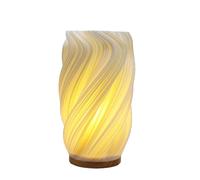 Osmond Bedside Lamps for Nightstand Lamp Vintage Striped Small Night Light Lamp for Study & Decoration,Breeze C