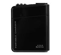 Osmond Black 4X AA Battery Portable Emergency USB Power Charger for Cell Phone