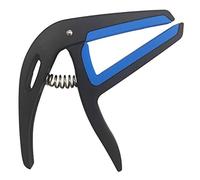 Osmond Black + Blue-Folk Acoustic Guitar Capo Transpose Clip Ukulele Capo