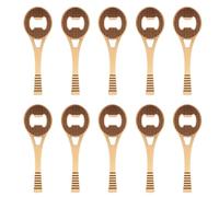 Osmond Bottle Opener Racket Shaped Manual Can Opener Beer Cap Opener for Family Bar Hotel Gift Father'S Day Copper Color