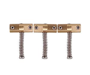 Osmond Brass Bridge Compensated Guitar Saddle Bridge Style 10.8Mm for Electric Guitar Part Style 6 Strings TL (3 Pieces Serials)