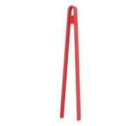 Osmond Bread Food Tongs Non-Slip Salad Clip Long Handle Steak Clamp Home Kitchen Cooking Tools Red
