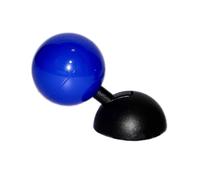 Osmond Button Cover, Joystick Car Engine Stop Button Cover Protector, Car Ignition Button Cover Decoration,Blue
