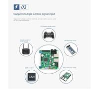 Osmond C50C Brushed Motor Version Robot Control Board, Drive Control Integration, ROS Unmanned Trolley Chassis, Sports Four-Wheel