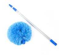 Osmond Ceiling Fan Cleaner Duster Telescopic Handle with Removable Cleaning Head Reusable Microfiber Ceiling Fan Blade A
