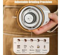 Osmond Coffee Beans Mill Electric Coffee Grinder USB Wireless Professional Grinding Core Portable Coffee Maker Accessories