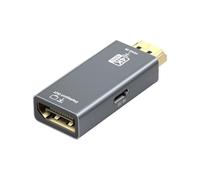 Osmond Computer Display HD to DP Adapter 4K/60hz 2K/120hz 1080p/165hz -Compatible Converter External Monitor Laptop