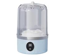 Osmond Dehydratable Laundry Bucket Wireless Washing Machine 1L Portable Underwear Cleaner Mini Socks Washing Machine Blue