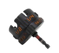 Osmond Drill Bit Utensil Nut Inserter Heavy Duty Portable Attachment No Slipping Maintenance Tool for Home Technicians