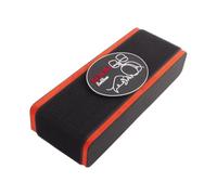 Osmond Drum Block Non-Slip Sponge Replacement Fixing Block for Drum Hoop Guard Black+Orange