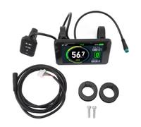 Osmond Electric Bicycle T8 LCD Display Panel Colorful Screen 24V to 72V Waterproof Bike Control Monitor