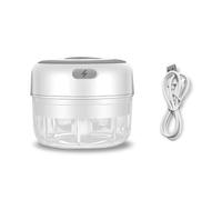 Osmond Electric Garlic Crusher - Mini Garlic Masher,Portable Meat Chopper for Kitchen, Ideal for Vegetables,Salad Preparation A