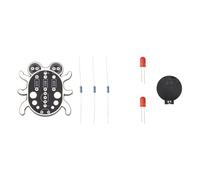 Osmond Electronic Diy Kit Weevil Eye Beginner Learn to Solder Fun Kit Handmade Gift Fit for Student Experiment Black