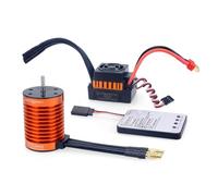 Osmond F540 4370Kv Waterproof RC Brushless Motor with Esc 60A and Combo Set of Cards for RC Cars