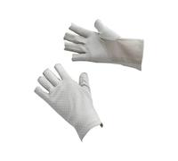 Osmond Fingerless Gloves Non Slip UV Protection Driving Gloves Summer Outdoor Gloves for Women and Girls Grey