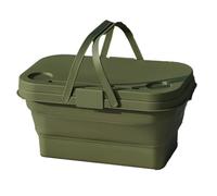 Osmond Foldable Storage Basket Set, Wilderness Sailor Picnic Basket, Compact Camping Box for Outdoor Picnics B