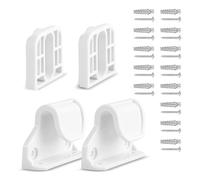 Osmond For Retractable Baby Gate Extension Set- 55" W X 33" H Replacement Parts for Retractable Gates White