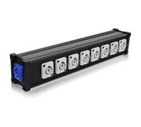 Osmond For Stage Lights, LED Screens, Moving Heads Pro Audio 16A 8 Channel Multi PowerCon Power Cable Breakout For
