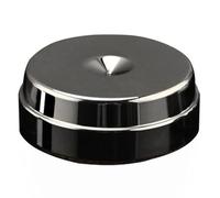 Osmond For Superior Sound Clarity Stainless Steel Speaker Spikes Feet Non-Slip Rubber Base Damping Pad 45mmx 15mm