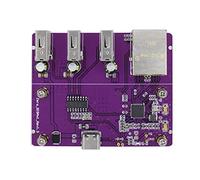 Osmond For Zero 2W USB to RJ45 Ethernet HUB or USB to RJ45 HUB for Pi0 and Pi0 2W (without Box)