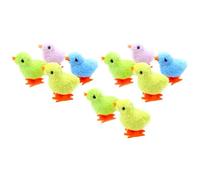 Osmond Fun Clockwork Plush Jumping Chick Toys Kit Kids Baby Shower Birthday Favors Halloween Easter Homecoming Boys Girls Gift Set