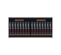 Osmond Fuse Protected 5-24V DC Inline Solid State Relay Module RT- Non-Contact AC Amplifier Board for PLC Integration 16 WAY