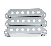 Osmond Guitar Single Coil Pickup Covers 3Pcs 48mm/50mm/52mm Brass Electric Guitar Accessory Set