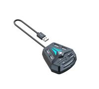 Osmond High Speed USB 2.0 HUB 4 Ports Type C Docking Station 5Gbps Transmission Splitter Adapter for Laptop Hard Drive Black