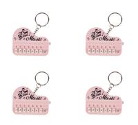 Osmond Keychains for Electronic Keyboard, Instrument Keychains Pocket Size Micro-Type Piano Toy Keychain Bag Charm Key Chain Easy Install -C