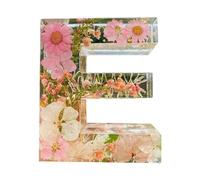 Osmond Letters Floral Night Light CreativeDried Flower LED Ambient Lights Resin Letters Lamp Table Ornaments Lighting E