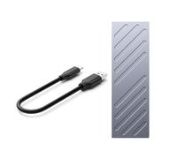 Osmond M2 SSD Enclosure NVMe USB 3.2 Gen2 10Gbps USB-C Portable External Case Tool-Free Design A