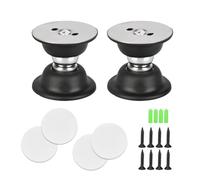 Osmond Magnetic Baggage Door Catch Holder 1 Pair for RV Heavy Duty Latch for Motorhome Travel Trailer Black