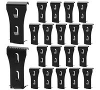 Osmond Metal Brick Clip Hooks No Drill Wall Brick Coat Hanger, Outdoor Brick Hanging Clip Hook