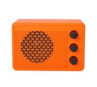 Osmond Mini Portable Acoustic Guitar Amplifier Speaker 5W Acoustic Guitar Amplifier for Outdoor Indoor Orange