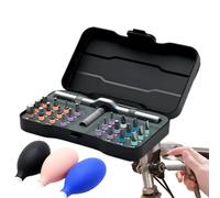 Osmond Mini Repair Tool Kit 24-in-1 Multifunction Ratchet Screwdriver Set Multi Magnetic Bits Household Tool for Electronics