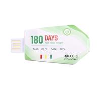 Osmond Mini USB Digital Temperature Data Logger 60000 Point Capacity Storage Temperature Recorder PDF Report Generation Sensor