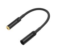 Osmond Mini XLR Male to 1/8 TRS Female Audio Converter Adapter Cable for Cameras, Wireless Microphones