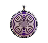 Osmond MWO Disc Necklace Double-Sided Energy Polarizing Disk Lakhovsky Disc Pendant Self Repair Awakening Functionality