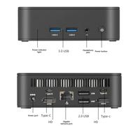 Osmond N100 MINI PC 8GB DDR4 256GB SSD 256GB SSD 8GB DDR4 Dual WIFI6 BT 1000M Mini Computer