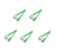 Osmond New Double-Sided Glasses Brush, Soft Microfiber Glasses Cleaner, Glasses Cleaning Brush, Wiping Tool Green