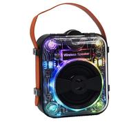 Osmond New Mecha Bluetooth Speaker Supports TF Card USB AUX Subwoofer Small Speaker Plastic 1Set